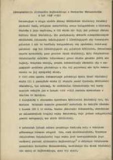 " Korespondencja Aleksandra Majkowskiego z Bernardem Chrzanowskim z lat 1905-1921"