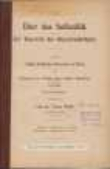 &Uuml;ber das Sulfanilid : zur Kenntnis des Glycerinaldehyds