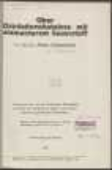 &Uuml;ber Oxydationskatalyse mit elementarem Sauerstoff