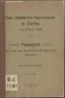 Das städtische Gymnasium in Danzig von 1858 bis 1908 : Festschrift zur Feier des dreihundertundfünfzigjährigen Bestehens