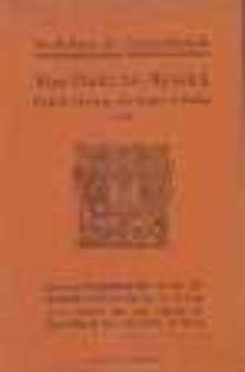 Von Opitz bis Reinick : Deutsche Dichtung und Dichter in Danzig : Ausstelung der Stadtbibliothek : Siebente Deutschkundliche Woche des Deutschen Heimatbundes in Danzig 3. - 8. Oktober 1927 und Tagung der Gesellschaft für Deutsche Bildung