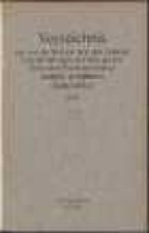 Verzeichnis der von der Bücherei und den Instituten und Sammlungen der Königlichen Technischen Hochschule Danzig laufend gehaltenen Zeitschriften