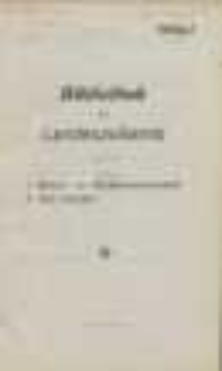 Bibliothek des Landeszollamts : Katalog. 2