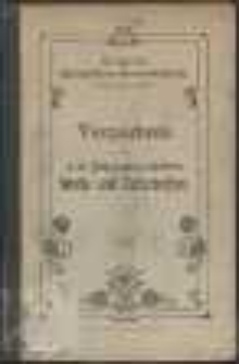 Verzeichnis der in der Büchersammlung befindlichen Werke und Zeitschriften : 1902