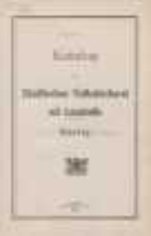 Katalog der St&auml;dtischen Volksb&uuml;cherei mit Lesehalle Danzig