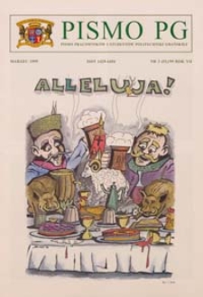 Pismo PG : pismo pracowników i studentów Politechniki Gdańskiej, 1999, R. 7, nr 3 (Marzec)