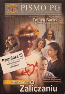 Pismo PG : pismo pracowników i studentów Politechniki Gdańskiej, 1999, R. 7, nr 8 (Listopad)