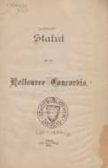 Statut für die Ressource Concordia