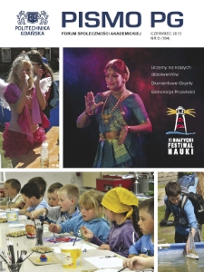 Pismo PG : Forum Społeczności Akademickiej, 2013, Nr 6 (Czerwiec)