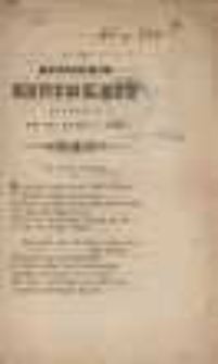 In der Ressource Einigkeit gesungen am 21. August 1841