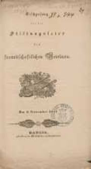 Tischgesang bei der Stiftungsfeier des freundschaftlichen Vereines : am 2. November 1841
