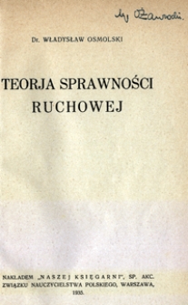 Teorja sprawności ruchowej