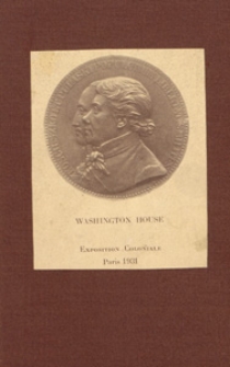Portraits and souvenirs of general Tadeusz Kosciuszko and general Casimir Pulaski at Washington House : (colonial exhibition, Paris, 1931)