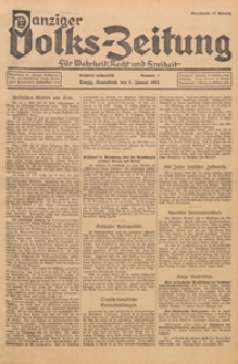 Danziger Volks - Zeitung f&uuml;r Wahrheit, Recht, und Freiheit, 1937.03.22 nr 38
