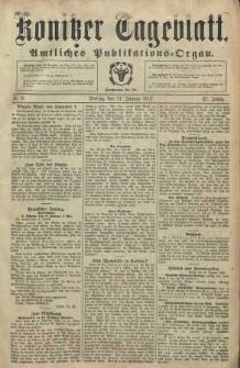 Konitzer Tageblatt.Amtliches Publikations=Organ