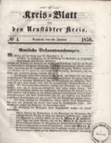 Kreis=Blatt fur den Neustadter Kreis, nr.4,1850
