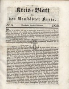 Kreis=Blatt fur den Neustadter Kreis, nr.8,1850