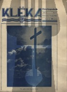 Kl&euml;ka.Dwutygodnik, nr. 9, 1938