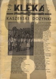 Klëka.Dwutygodnik, nr.13, 1938