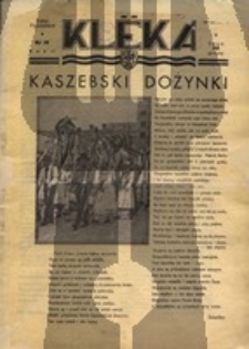 Kl&euml;ka.Dwutygodnik, nr.13, 1938