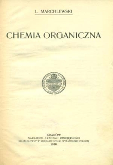 Chemia organiczna