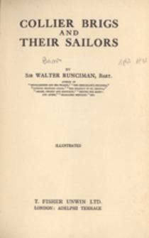 Collier brigs and their sailors