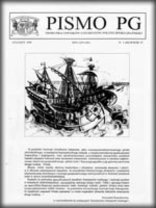 Pismo PG : pismo pracowników i studentów Politechniki Gdańskiej, 1998, R. 6, nr 1 (Styczeń)