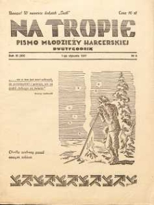 Na Tropie : pismo młodzieży harcerskiej : dwutygodnik, 1947, nr 4