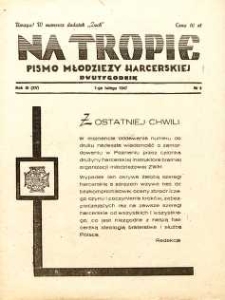 Na Tropie : pismo młodzieży harcerskiej : dwutygodnik, 1947, nr 5