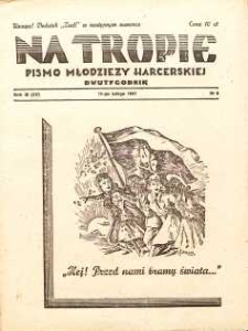 Na Tropie : pismo młodzieży harcerskiej : dwutygodnik, 1947, nr 6