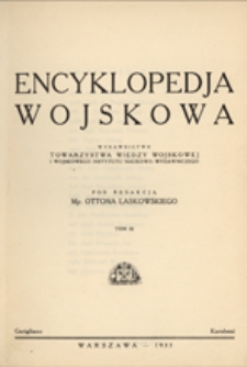 Encyklopedja wojskowa. T. 3 : Garigliano - Karabeni