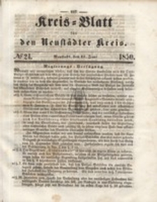 Kreis=Blatt fur den Neustadter Kreis, nr.24,1850