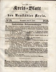 Kreis=Blatt fur den Neustadter Kreis 1850