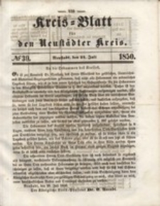 Kreis=Blatt fur den Neustadter Kreis, nr.30,1850
