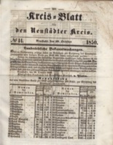 Kreis=Blatt fur den Neustadter Kreis, nr.44,1850