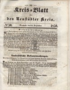 Kreis=Blatt fur den Neustadter Kreis, nr.50,1850