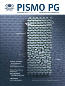 Pismo PG : Forum Społeczności Akademickiej, 2013, R. 21, Nr 7 (Październik)