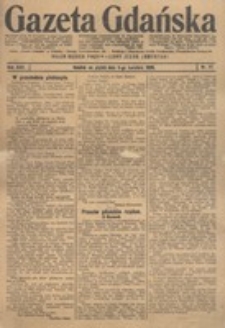 Gazeta Gdańska, 1920.04.09 nr 82
