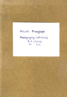Polski Przegląd Medycyny Lotniczej : biuletyn kwartalny wydawany przez Komitet Propagandy Medycyny Lotniczej w Polsce : 1936