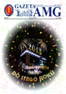 Gazeta AMG, 2013, R. 23, nr 1