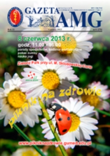 Gazeta AMG, 2013, R. 23, nr 6