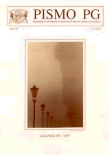Pismo PG : pismo pracowników i studentów Politechniki Gdańskiej, 1997, nr 5 (Maj)