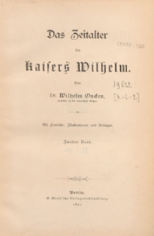 Das Zeitalter des Kaísers Wílhelm. Bd. 2
