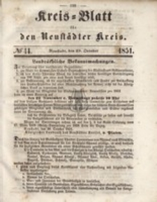 Kreis=Blatt fur den Neustadter Kreis, nr.44,1851