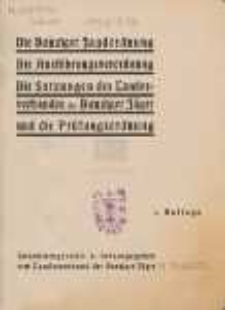 Die Danziger Jagdordnung : die Ausführungsverordnung : die Satzungen des Landesverbandes der Danziger Jäger und die Prüfungsordnung