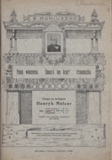 Znasz-li ten kraj = Connais-tu le pays : [parafraza na temat pieśni] : Fis-dur / ułożył na fortepian Henryk Melcer