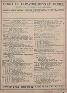 Polonaise elegiaque = W starym dworku : e-moll : op.22 No 3 : pour piano