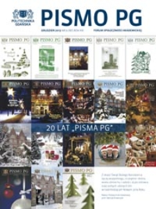Pismo PG : Forum Społeczności Akademickiej, 2013, R. 21, Nr 9 (Grudzień )