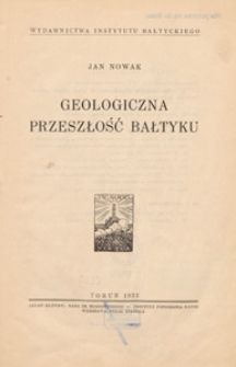 Geologiczna przeszłość Bałtyku