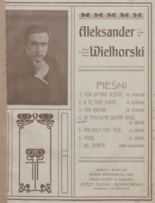 Na perłowych świtań zorze : [pieśń] Es-dur : op.15 no 1 : [na głos średni z tow. fortepianu] / słowa Z. Dębickiwgo